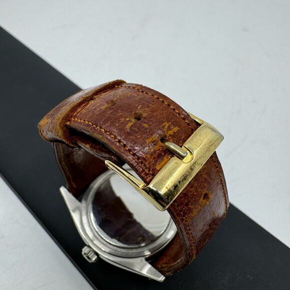 Vintage 1950s ROLEX Oysterdate Precision 6494 Hand-Wind Wrist Watch main image 5